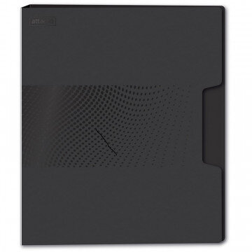 Папка скорос-тель с пруж.мех. Attache Digital, черный.