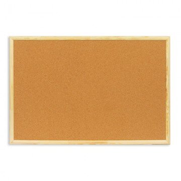 Доска пробковая 60х90 Attache Economy деревян. рама Россия Доска пробковая 60х90 Attache Economy деревян. рама Россия