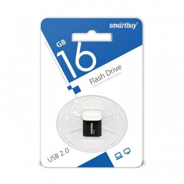 Флеш-память Smartbuy 16GB LARA Black(SB16GBLARA-K) Флеш-память Smartbuy 16GB LARA Black(SB16GBLARA-K)