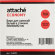 Блок-кубик ATTACHE ЭКОНОМ в стакане 9х9х9 белый