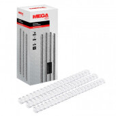 Пружины для переплета пластиковые Promega office 25мм прозр. 50шт/уп. Пружины для переплета пластиковые Promega office 25мм прозр. 50шт/уп.