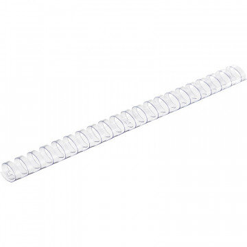 Пружины для переплета пластиковые Promega office 25мм прозр. 50шт/уп.
