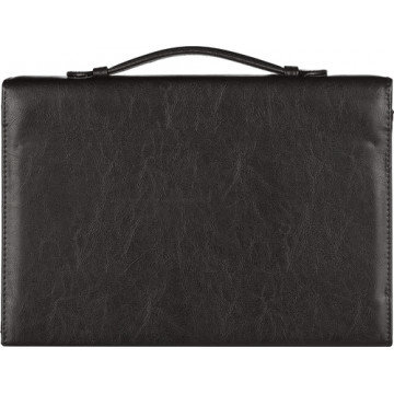 Портфель ПРОФИ 388 имп.кож/зам, черный 37х27