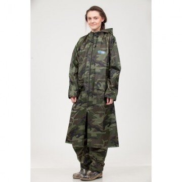 Спец.костюм Плащ ПВХ Hunter зл.КМФ 60-62/182-188 4603720761785