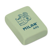 Ластик каучук Milan 445, размер 31x23x9мм, 6 штук в блистере BMM10049