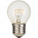 Электрическая лампа Philips шарик/прозрачная 40W E27 CL/P45 (10/100)