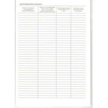 Бух книги Домовая книга (поквартирная) 16 лист., офсет.