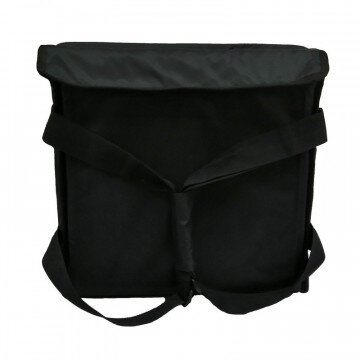 Термосумка для пешего курьера 400х400х250мм, 40л. АРТ 028 черный Термосумка для пешего курьера 400х400х250мм, 40л. АРТ 028 черный