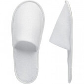 Тапочки одноразовые СтандартМахраСпанбонд,закр.мыс,махр180г/м2,Эва3мм100пар