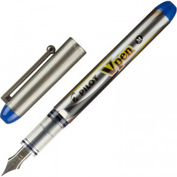Ручка перьевая PILOT одноразовая SVP-4M V-Pen, синие чернила, 0,58мм Ручка перьевая PILOT одноразовая SVP-4M V-Pen, синие чернила, 0,58мм