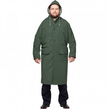 Спец.костюм Плащ ПВХ (зеленый) XXL, шт