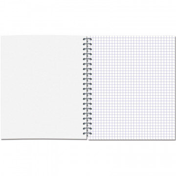 Тетрадь общая №1School,Мальчик-аниме1,48л,клет,А5,мет.греб,обл.мел