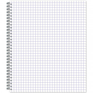 Тетрадь общая №1School,Мальчик-аниме1,48л,клет,А5,мет.греб,обл.мел