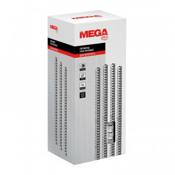 Пружины для переплета пластиковые Promega office 28мм белые 50шт/уп.