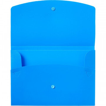 Папка короб Attache  А5 на кнопке, синяя