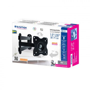 Кронштейн Kromax DIX-15 black (20202)