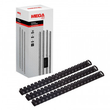 Пружины для переплета пластиковые Promega office 28мм черные 50шт/уп.