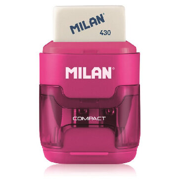 Ластик -точилка Milan Compact, цв в асс 4703116