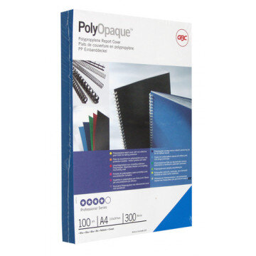 Обложки для переплета пластиковые GBC непрозр. синие А4, 300мкм,100шт/уп. Обложки для переплета пластиковые GBC непрозр. синие А4, 300мкм,100шт/уп.