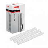 Пружины для переплета пластиковые Promega office 32мм белые 50шт/уп. Пружины для переплета пластиковые Promega office 32мм белые 50шт/уп.