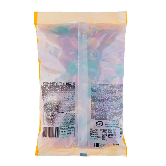 Конфеты желейные Конти TIMI MIX, 1кг Конфеты желейные Конти TIMI MIX, 1кг
