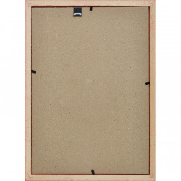 Рамка 21х30см деревянная, профиль №2, цвет ?красный?