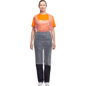 Фартук н/с, полиэтиленовый защитный 68x110см Пэ68/110Ст 100шт/уп