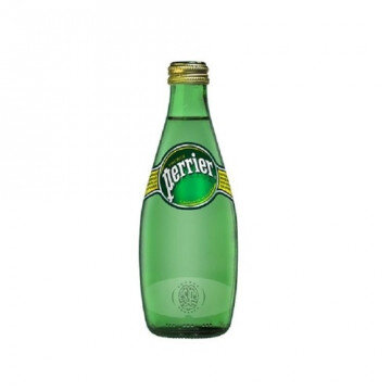 Вода минеральная Perrier стекл.бут.0,33л газ. 4шт/уп