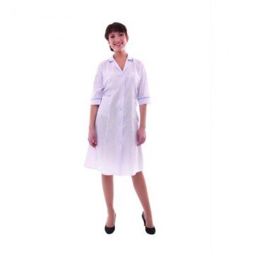 Халат медицинский м02-ХЛ женский (р.48-50) 158-164