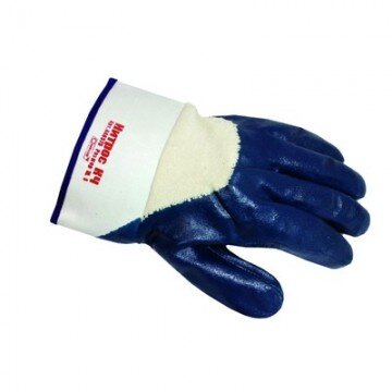 Перчатки защитные Ампаро Нитрос неполное нитриловое покр крага (448575)р.11