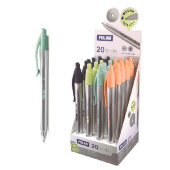 Ручка шариковая MILAN Silver, 1,0мм, синий, в асс., 1765779120