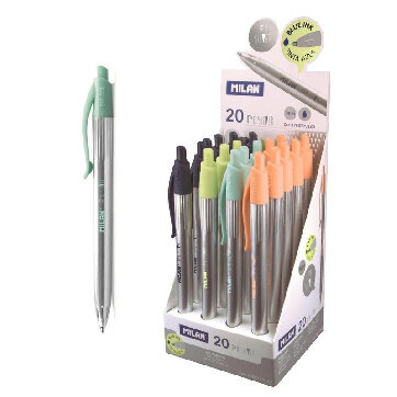 Ручка шариковая MILAN Silver, 1,0мм, синий, в асс., 1765779120 Ручка шариковая MILAN Silver, 1,0мм, синий, в асс., 1765779120