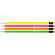 Карандаш чернографитный Attache Colorful! HB заточ.,с ласт.