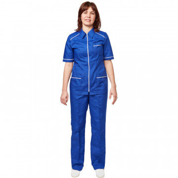 Костюм для горничных и уборщиц женский у13-КБР василек (р.56-58)р.158-164 Костюм для горничных и уборщиц женский у13-КБР василек (р.56-58)р.158-164