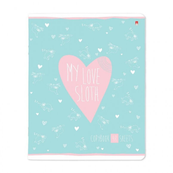 Тетрадь общая А5,48л,клетка,скреп,обл.карт. MY LOVE 5диз 7-48-1158