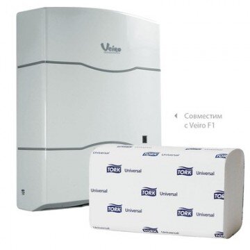 Полотенца бумажные д/держ.Tork Н3 Univ 1сл.250л*20пач/уп 120108