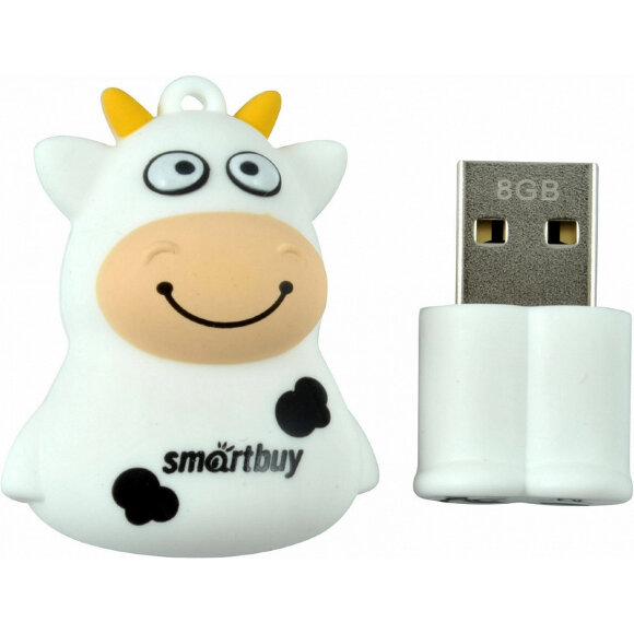 Флеш-память Smartbuy Cow, 16Gb, USB 2.0, коровка, SB16GBCow Флеш-память Smartbuy Cow, 16Gb, USB 2.0, коровка, SB16GBCow