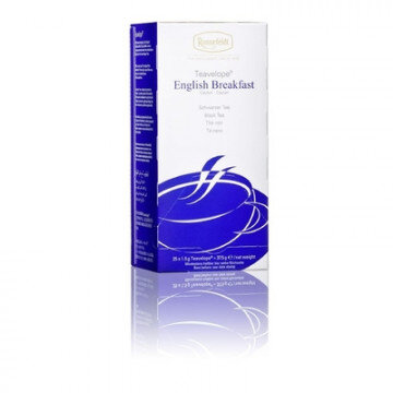 Чай Ronnefeldt Teavelope English breakfast черн., 25пакx1,5гр/уп