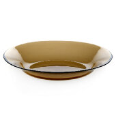 Тарелка суповая БРОУНЗ дымчатая 22см (10331SLBZ)