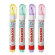 Корректирующая ручка 10г Kores Pastel ассорти:розовый, желтый, фиол ,мятный