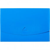 Папка короб Attache  А5 на клапане, синяя