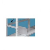 Метал.Мебель ПРАКТИК планка огранич. MS-40 (20шт/упак)