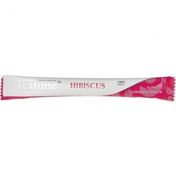 Чай Teatone каркадэ в металл.стике 15шт/уп. 741 Чай Teatone каркадэ в металл.стике 15шт/уп. 741