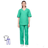 Костюм медицинский мятный м15-КБР (р.48-50) р.158-164