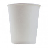 Стакан одноразовый бум однослойный d-70мм 140/165мл белый 100шт/уп