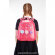 Ранец №1School Basic  Flamingo, 2 отд., ортоп.спинка, экокожа, светящ. кант
