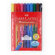 Фломастеры Faber-Castell Grip, 10цв., трехгр, 155310