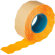 Этикет-лента 22х12 оранж волна 1000шт/рул 10рул/уп