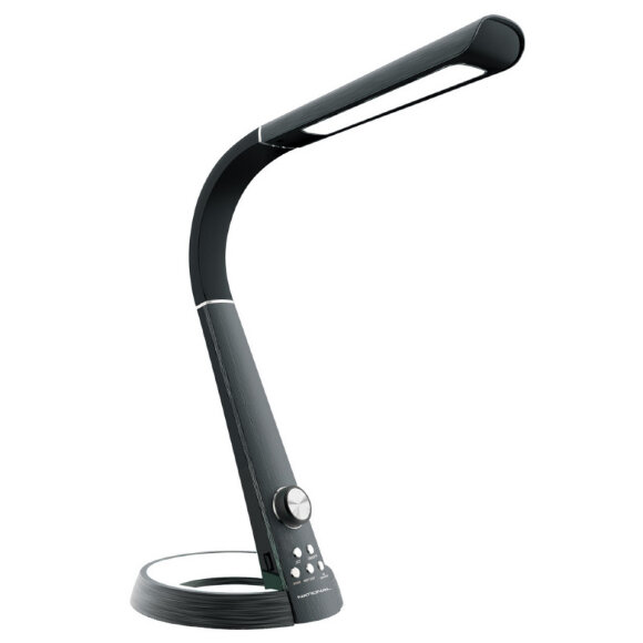 Светильник National NL-87LED, LED +USB порт черный