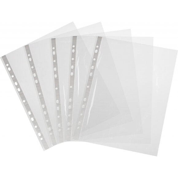 Папка файл-вкладыш А4 Attache Economy,Стандарт ,100шт./уп.с перф.,Россия